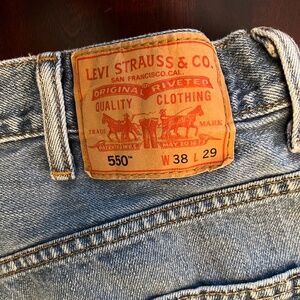 Men's Levis 550 GUC